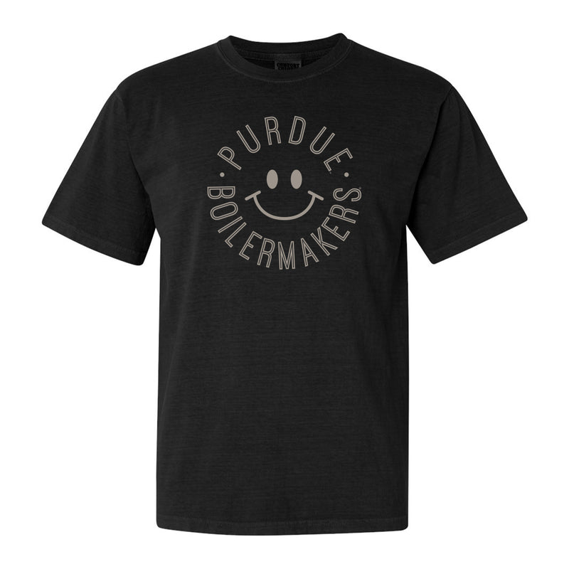 Purdue Monotone Smile CC T-Shirt - Black