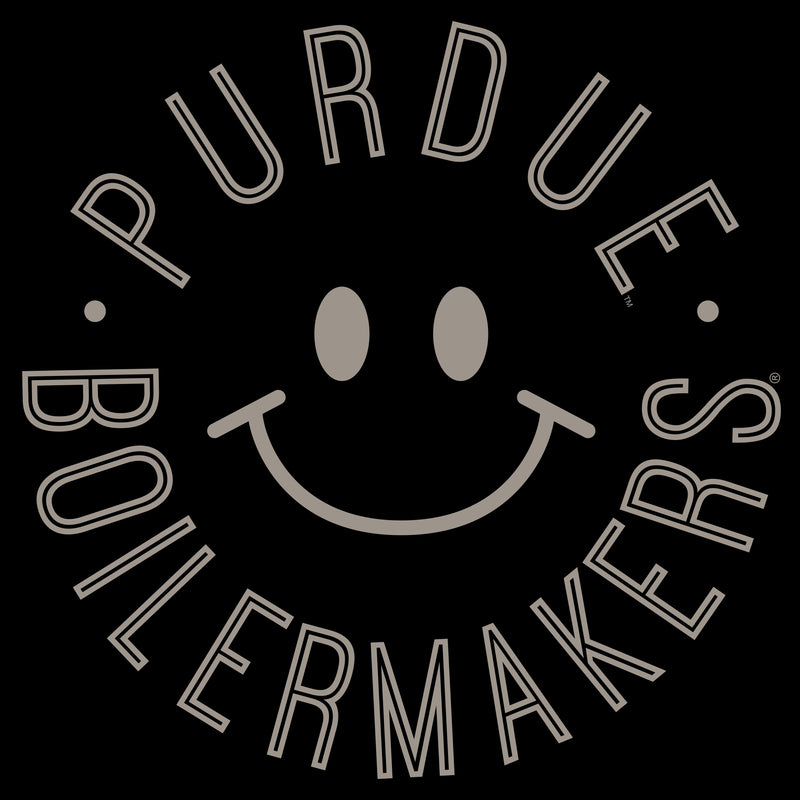 Purdue Monotone Smile CC T-Shirt - Black