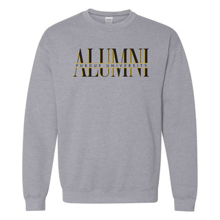 Purdue Classic Alumni Crewneck - Sport Grey