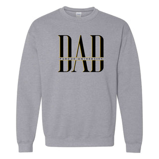 Purdue Classic Dad Crewneck - Sport Grey