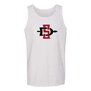 San Diego State Aztecs Primary Logo Tank Top - White