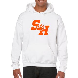 Sam Houston State University Bearkats Primary Logo Hoodie - White