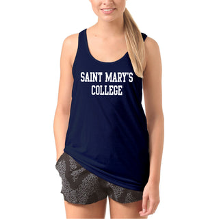 Saint Mary's College Gaels Basic Block Tank Top - Navy