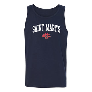 Saint Mary's College Gaels Arch Logo Tank Top - Navy