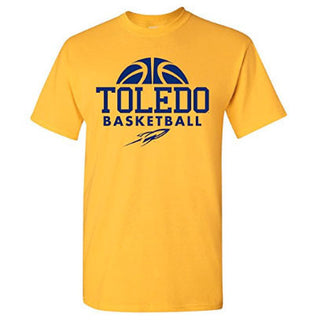 University of Toledo Rockets Basketball Hype Short Sleeve - Gold