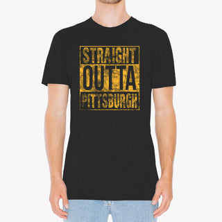 Striaght Outta Pittsburg - Vintage Black