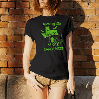 Texas Chupacabra Cryptid T-Shirt - Black