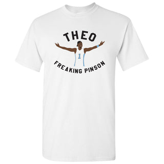 Theo Freaking Pinson T Shirt - White