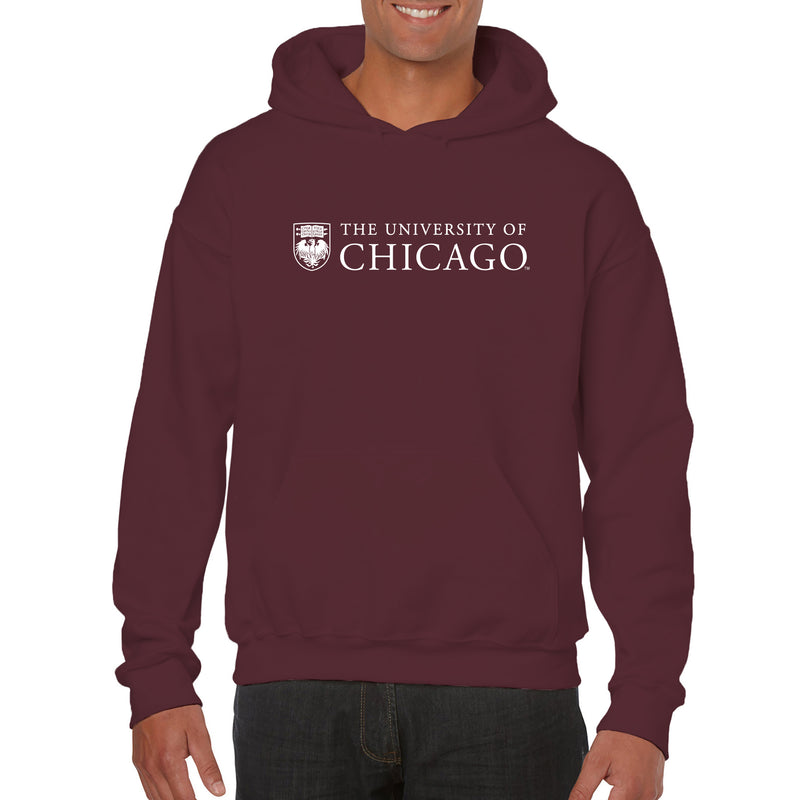 University of Chicago Maroons Institutional Logo Hoodie - Maroon