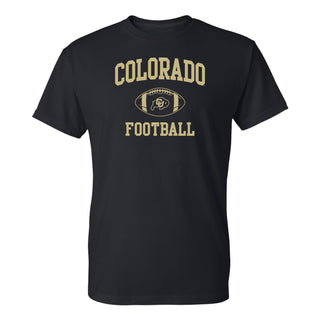 University of Colorado Buffaloes Classic Football Arch T Shirt - Black