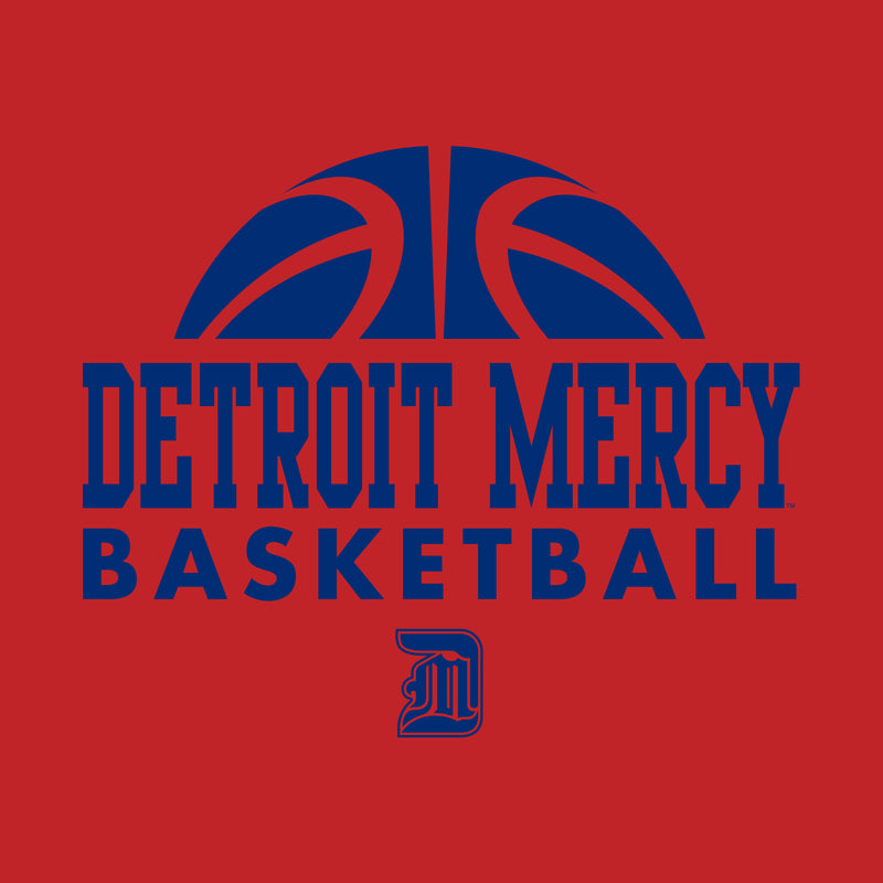 University Of Detroit Mercy Titans Basketball Hype Short Sleeve T Shirt - Red