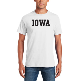 Iowa Hawkeyes Basic Block T-Shirt - White