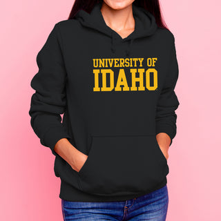 Idaho Vandals Basic Block Hoodie - Black