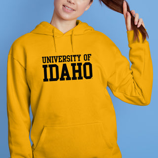 Idaho Vandals Basic Block Hoodie - Gold