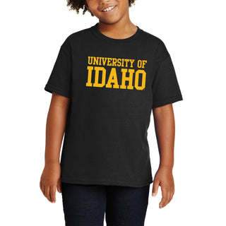 Idaho Vandals Basic Block Youth T Shirt - Black