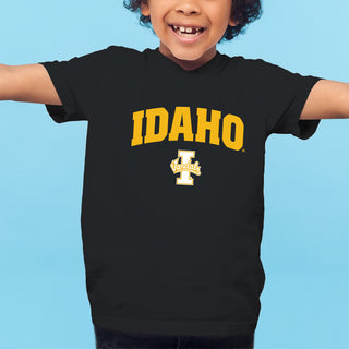 Idaho Vandals Arch Logo Youth T Shirt - Black