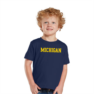 UGP Block Michigan Toddler Tee - Navy