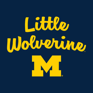 Michigan Little Wolverine Toddler T-Shirt - Navy