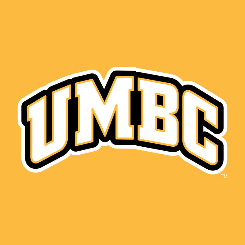 University of Maryland Baltimore County Retrievers Basic Block Short Sleeve T Shirt - Gold