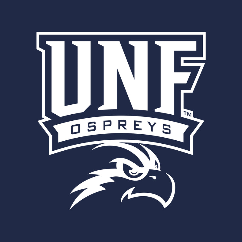 University of North Florida Ospreys Arch Logo Toddler Short Sleeve T Shirt - Navy