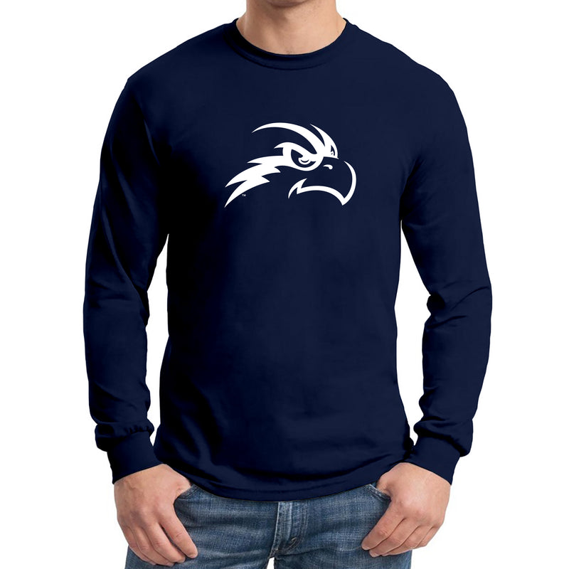 University of North Florida Ospreys Primary Logo Long Sleeve T-Shirt - Navy