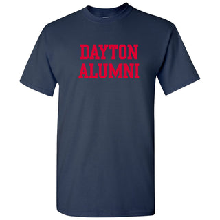 University of Dayton Flyers Alumni Basic Block Short Sleeve T Shirt - Navy