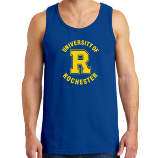 University of Rochester Yellowjackets Arch Logo Tank Top - Royal