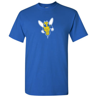 University of Rochester Yellowjackets Primary Logo Short Sleeve T Shirt - Royal