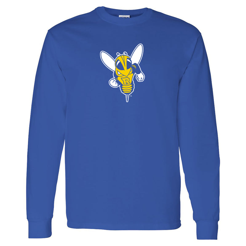 University of Rochester Yellowjackets Primary Logo Long Sleeve T-Shirt - Royal