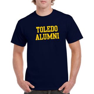 University of Toledo Rockets Alumni Block Short Sleeve T Shirt - Navy