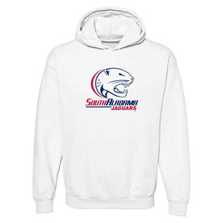 South Alabama Jaguars Primary Logo Hoodie - White