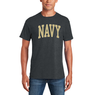 US Naval Academy Midshipmen Mega Arch T-Shirt - Dark Heather