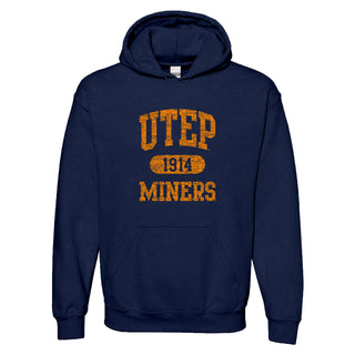 UTEP Athletic Arch Hoodie - Navy