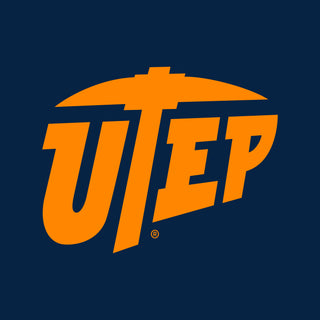 UTEP Front Back Print Hoodie - Navy