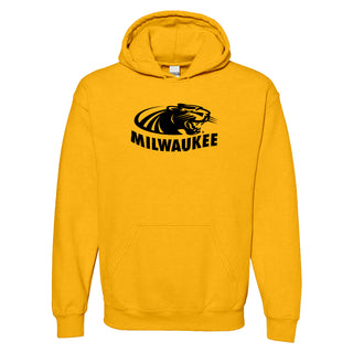 Wisconsin-Milwaukee Panthers Primary Logo Hoodie - Gold