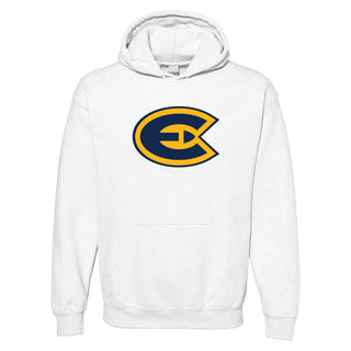 UW-Eau Claire Primary Logo Hoodie - White