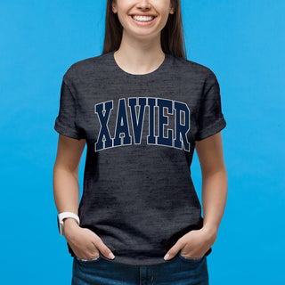 Xavier Musketeers Mega Arch T-Shirt - Dark Heather