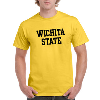 Wichita State University Shockers Basic Block Short Sleeve T-Shirt - Daisy